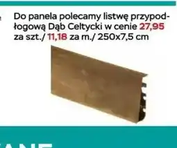 Abra Listwa przypodłogowa Dąb Celtycki oferta