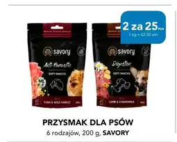 AquaelZOO Przysmak dla psów Savory Anti-Parasitic Tuna & Wild Garlic oferta