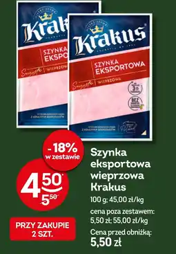 Żabka Szynka Krakus oferta