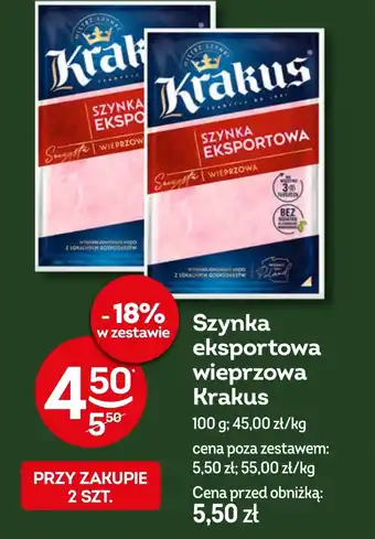 Żabka Szynka Krakus oferta