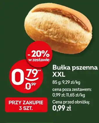Żabka Bułka pszenna oferta