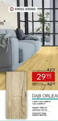 Abra Panele laminowane Swiss Krono Dąb Orlean 8 mm AC4 oferta