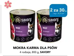 AquaelZOO Mokra karma dla psów Savory Beef oferta