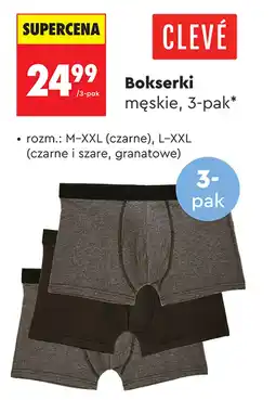 Biedronka Bokserki męskie Cleve oferta