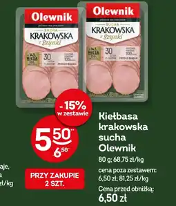 Żabka Kiełbasa Olewnik oferta