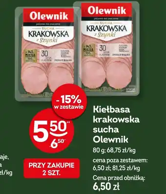 Żabka Kiełbasa Olewnik oferta
