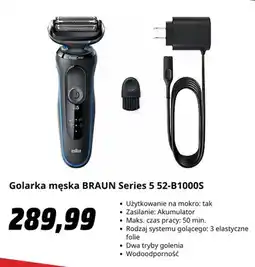 Media Markt Golarka męska Braun Series 5 oferta