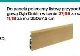 Abra Listwa przypodłogowa Dąb Dublin oferta