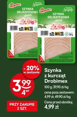 Żabka Szynka Drobimex oferta