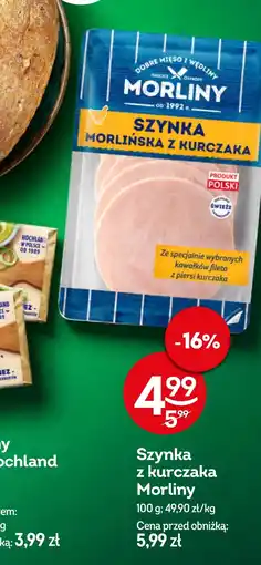Żabka Szynka Morliny oferta