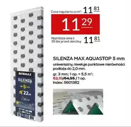 Abra Podkład pod panele Silenza Max Aquastop 5 mm Afirmax oferta