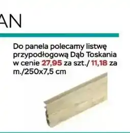 Abra Listwa przypodłogowa Dąb Toskania oferta