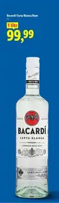 Lidl Rum Bacardi Carta Blanca oferta
