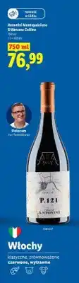 Lidl Wino czerwone wytrawne Tenuta Antonini Montepulciano D'Abruzzo Colline Włochy oferta