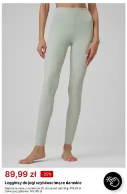 4F Legginsy do jogi szybkoschnące damskie 4F oferta