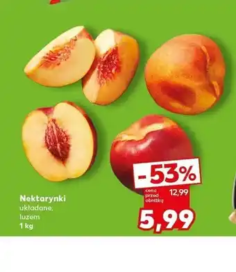 Kaufland Nektarynki oferta