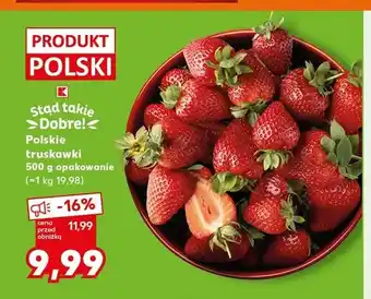 Kaufland Truskawki polskie oferta