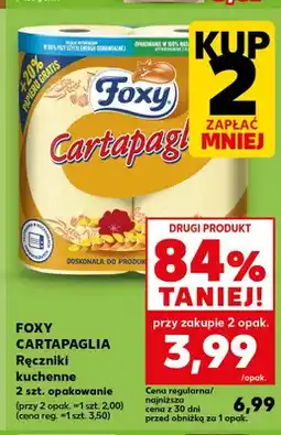 Kaufland Ręczniki kuchenne Foxy Cartapaglia oferta