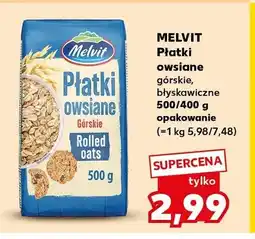 Kaufland Płatki owsiane błyskawiczne Melvit oferta
