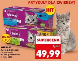 Kaufland Karma dla kotów Whiskas oferta