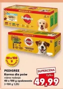 Kaufland Karma dla psów Pedigree oferta