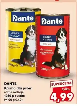 Kaufland Karma dla psów Dante oferta