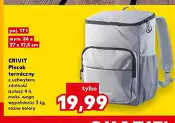 Kaufland Plecak termiczny Crivit oferta
