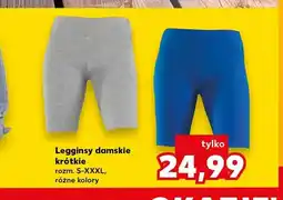 Kaufland Legginsy damskie krótkie oferta