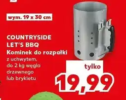 Kaufland Kominek do rozpałki Countryside Let's BBQ oferta