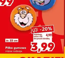 Kaufland Piłka gumowa oferta