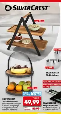 Kaufland Tacka drewniana prostokątna Silvercrest oferta
