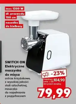 Kaufland Elektryczna maszynka do mięsa Switch On oferta