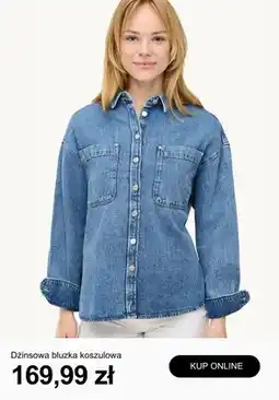 C&A Bluzka dżinsowa koszulowa oferta