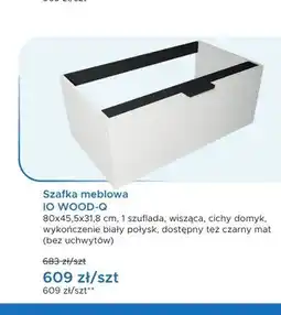 Blu Szafka meblowa IO WOOD-Q 80 cm oferta