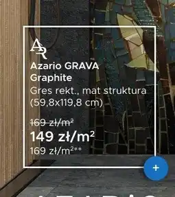 Blu Gres Azario GRAVA Graphite oferta
