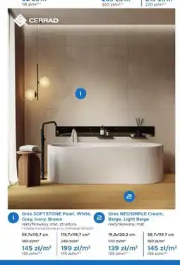 Blu Gres SOFSTONE Brown 59,7x119,7 cm oferta