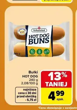 Carrefour Bułki Hot Dog Schulstad oferta
