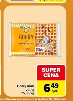 Carrefour Gofry mini Dan Cake oferta
