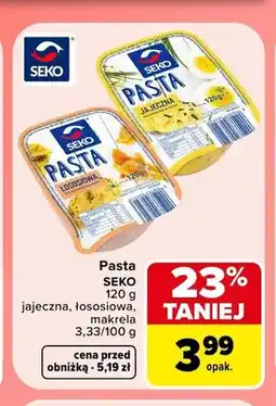 Carrefour Pasta jajeczna Seko oferta