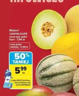 Carrefour Melon Cantaloupe oferta
