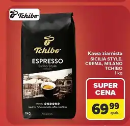Carrefour Kawa ziarnista Tchibo Espresso Sicilia Style oferta