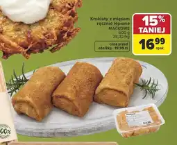 Carrefour Krokiety z mięsem ręcznie lepione Maćkowe oferta