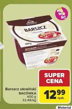 Carrefour Barszcz ukraiński Bacówka oferta