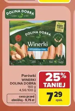Carrefour Parówki Winerki Dolina Dobra oferta