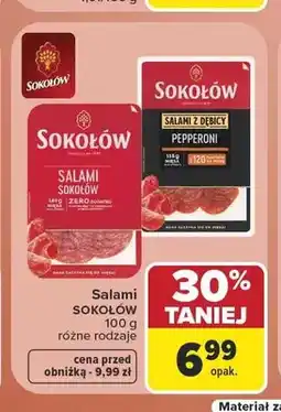 Carrefour Salami Sokołów oferta