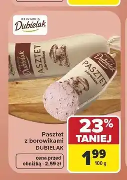 Carrefour Pasztet z borowikami Dubielak oferta