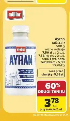 Carrefour Ayran Müller oferta