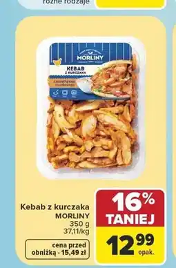 Carrefour Kebab z kurczaka Morliny oferta