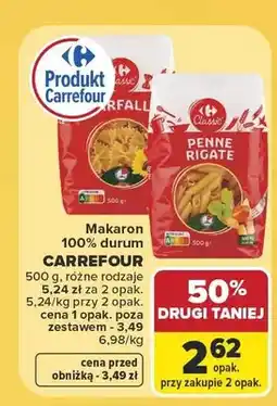 Carrefour Makaron Carrefour Classic oferta