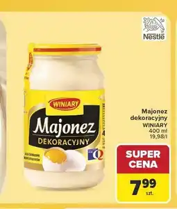 Carrefour Majonez dekoracyjny Winiary oferta